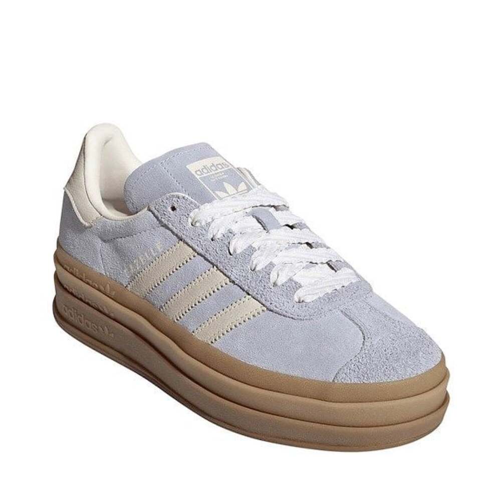 Adidas Originals Gazelle Bold Sneakers in Blue Dawn